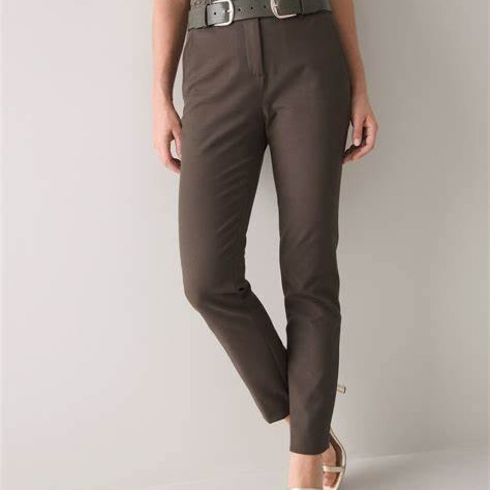 White House Black Market Comfort Slim Ankle Pant 2P